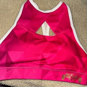 Bright Pink Sports Bra